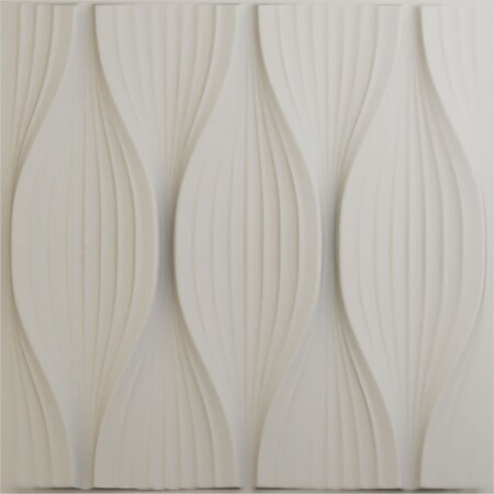 19 5/8in. W X 19 5/8in. H Willow EnduraWall Decorative 3D Wall Panel Covers 2.67 Sq. Ft.